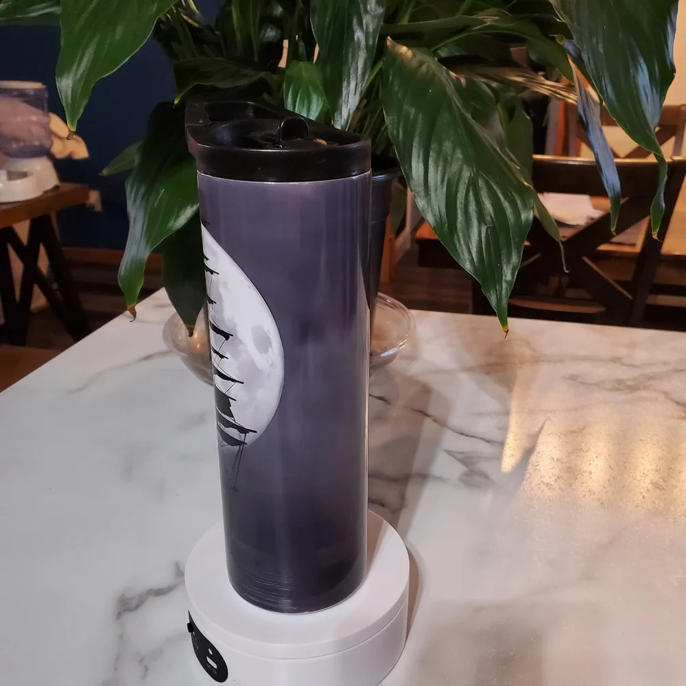 Pirate Ship in Moonlight 20oz Tumbler with duo lids 🎉sale